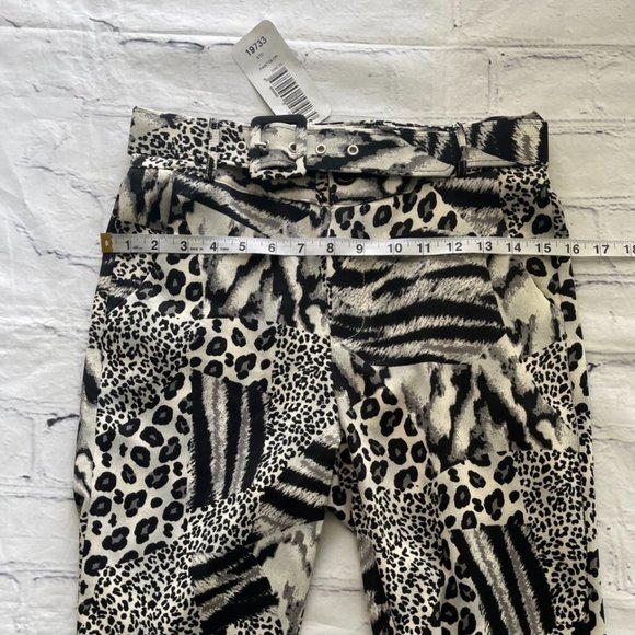 Reyon Women's Trousers with Belt - Picture 3 of 8